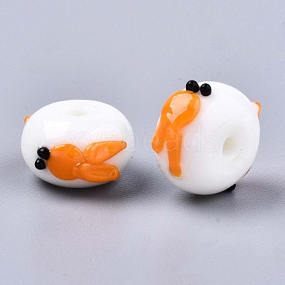 Handmade Bumpy Lampwork Beads LS-LAMP-S194-004E-1
