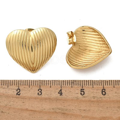 304 Stainless Steel Stud Earrings EJEW-L296-013G-03-1