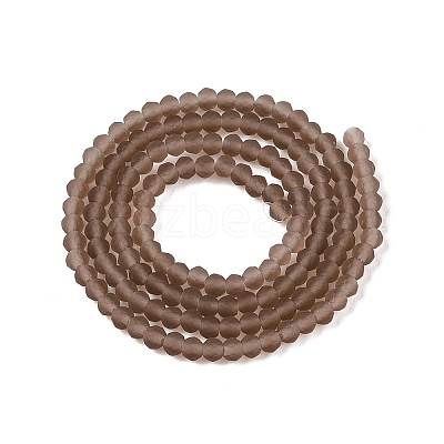 Transparent Glass Beads Strands EGLA-A044-T2mm-MD16-1