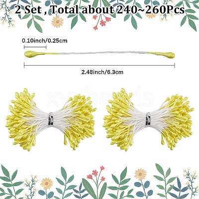 1 Bag Eco-Friendly Matte Gypsum Flower Core FIND-DJ0001-48D-1