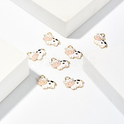 Alloy Enamel Pendants X-ENAM-S119-005A-1