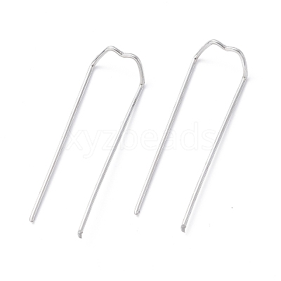 200Pcs 2 Style Galvanized Iron M-Shape pins TOOL-GA0001-54-1