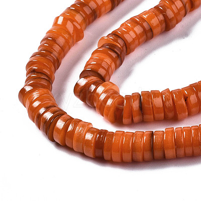 Natural Freshwater Shell Beads Strands SHEL-Q024-001G-1