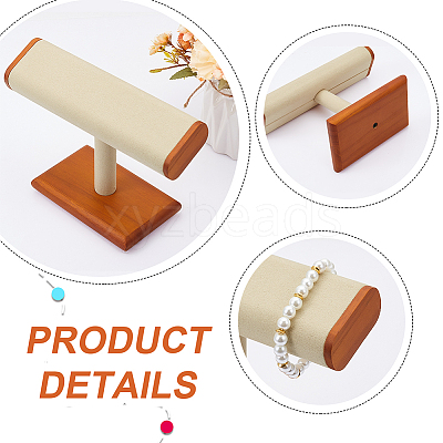 Wood Bracelet Display Stands BDIS-WH0006-009A-1