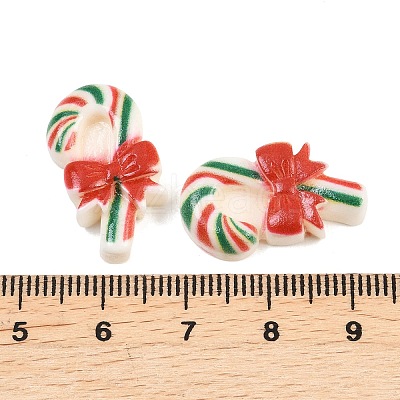 Christmas Opaque Resin Cabochons RESI-XCP0002-66B-1