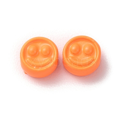 Spray Painted Alloy Beads PALLOY-M215-16M-1