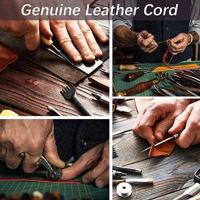 10M Flat Cowhide Cord NCOR-GF0001-01A-01-1