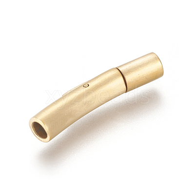 304 Stainless Steel Bayonet Clasps STAS-I013-3mm-MG-1
