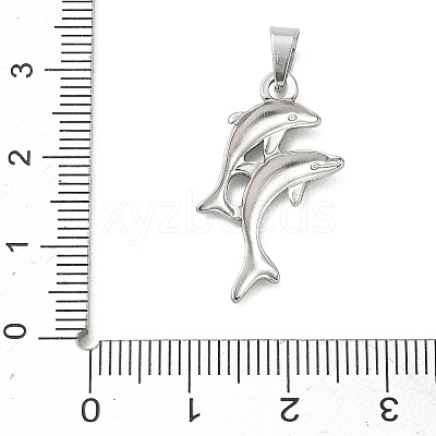 304 Stainless Steel Pendants LS-STAS-B141-03B-P-1
