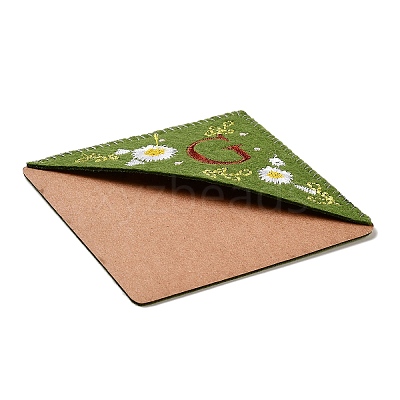 Embroidery Corner Bookmarks JX511G-1