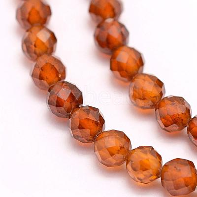 Natural Garnet Beads Strands G-F509-13-3mm-1
