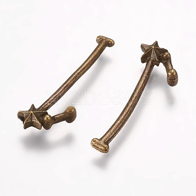 Alloy Cabochons PALLOY-L204-04AB-1