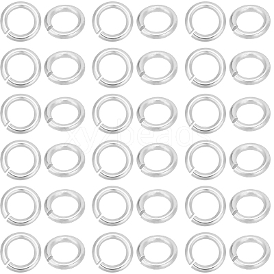50Pcs 925 Sterling Silver Open Jump Rings STER-BBC0006-18A-1