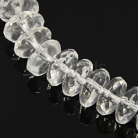 Synthetic Quartz Crystal Beads Strands G-F086-C-01-1