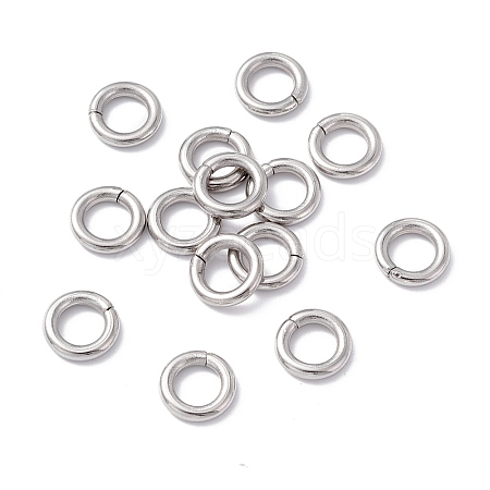 Non-Tarnish 304 Stainless Steel Jump Rings STAS-C040-01B-P-1