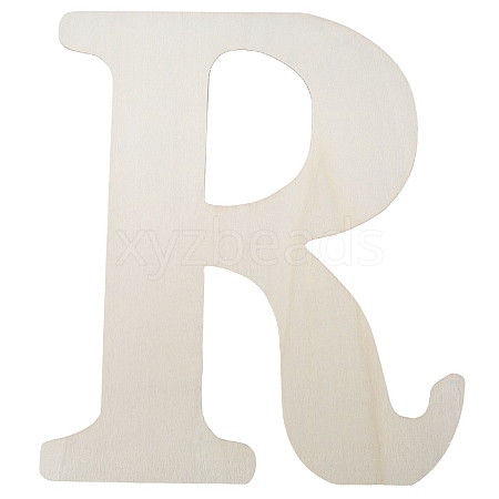 Letter Unfinished MDF Sheets WOOD-WH20012-008R-1
