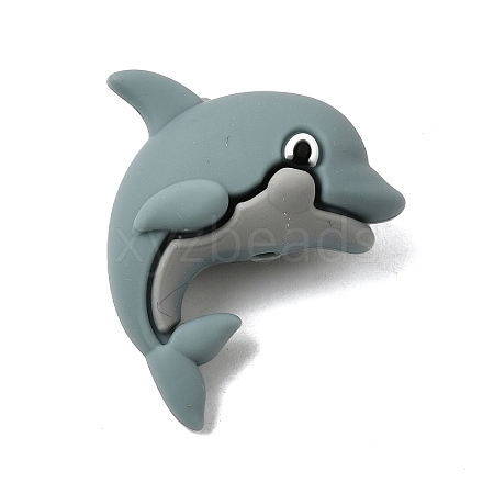 Marine Theme Silicone Beads SIL-D013-01D-1