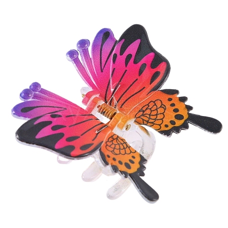 Plastic Claw Hair Clips PW-WG88B37-06-1