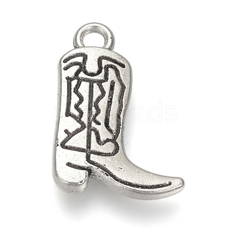 Tibetan Style Alloy Pendants TIBE-Q075-18AS-LF-1