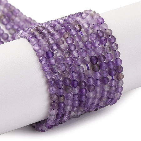 Natural Amethyst Beads Strands G-A235-A03-01-1