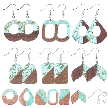 SUNNYCLUE DIY Dangle Earring Making Kits DIY-SC0001-89P-1