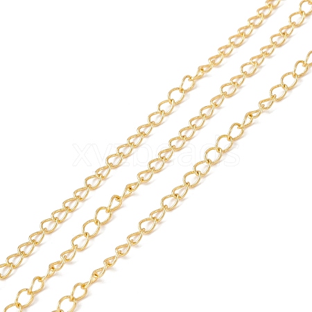 Brass Curb Chains CHC-O001-19G-1