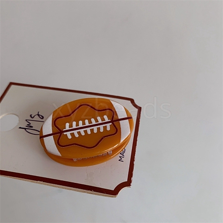 Rugby Acetate Claw Hair Clips PW-WG70DD8-02-1