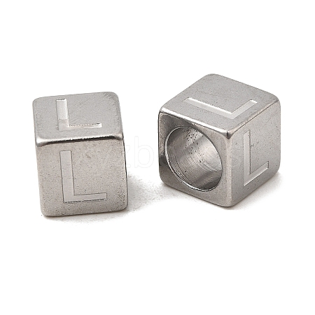 304 Stainless Steel European Beads STAS-D382-02L-P-1