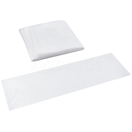 100Pcs Rectangle PE Plastic Film Storage Bags ABAG-WH0038-81B-1