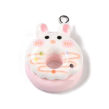 Opaque Resin Imitation Food Pendants RESI-S403-01B-1