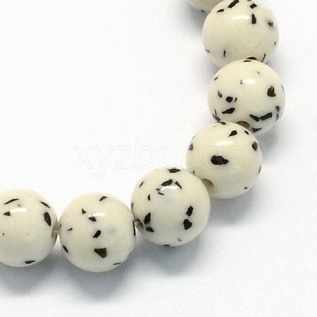 Synthetic Gemstone Beads Strands X-G-R271-16mm-Y29-1