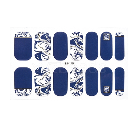 Full Wraps Nail Polish Stickers MRMJ-T078-ZJ145-1