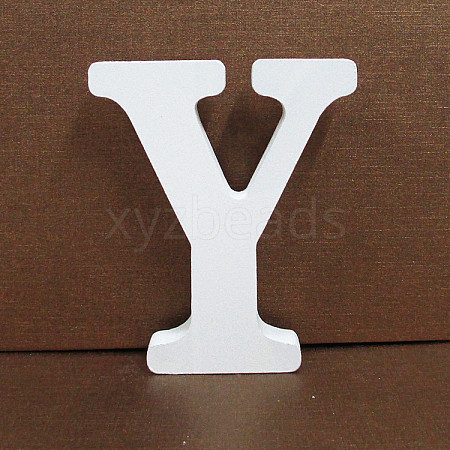 Letter Wooden Ornaments LETT-PW0002-61Y-1