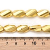 Electroplate Glass Beads Strands EGLA-F166-05B-G-4