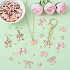 50Pcs 5 Styles Alloy Enamel Pendants ENAM-YW0005-77-5