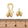 Brass Hook and S-Hook Clasps KK-K381-22G-02-3