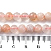 Natural Cherry Blossom Jasper Beads Strands G-B130-6mm-02-5