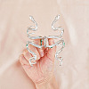 Snake Shape Alloy Claw Hair Clips AJEW-WH0001-62-4