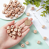 Natural Wood Beads WOOD-WH0112-73B-3