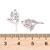 Non-Tarnish 5Pcs 201 Stainless Steel Pendants STAS-M056-06P-3