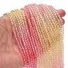 Transparent Painted Glass Beads Strands DGLA-A034-T4mm-A09-2