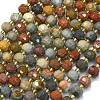 Natural Ocean Jasper Beads Strands G-K389-E70-01-1