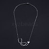 Non-Tarnish 201 Stainless Steel Pendant Necklaces NJEW-S105-JN526-1-2