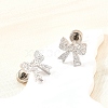 304 Stainless Steel Stud Earrings EJEW-H161-01P-F-3