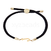 1Pc Adjustable Nylon Cord Slider Bracelets for Women BJEW-LP0001-32J-01-1
