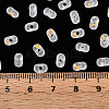 Gradient Color Transparent Acrylic Beads OACR-M023-06J-4