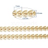 Brass Handmade Cobs Chains CHC-G006-14G-3