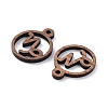 Walnut Wood Laser Cut Pendants WOOD-Q051-07E-2