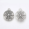 Tibetan Style Alloy Pendants TIBE-T010-30AS-RS-2