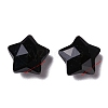 Natural Obsidian Charms X-G-H241-04I-2